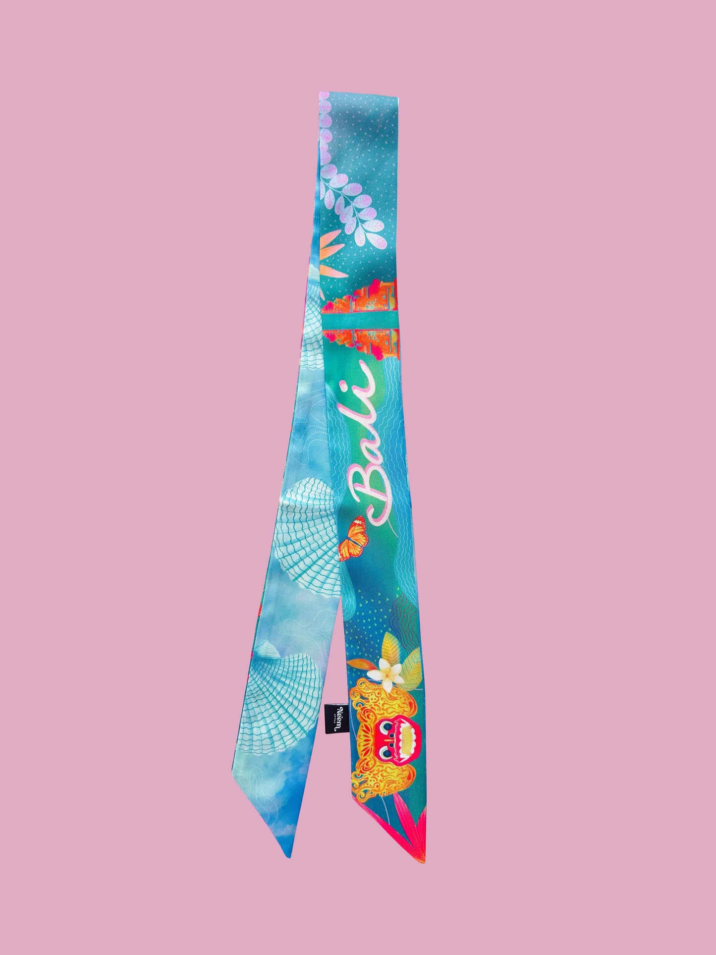Bali Twilly – Artistic Polytwill Scarf (100 x 5 cm)